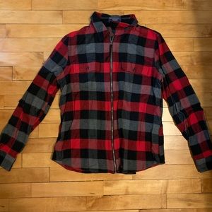 Chaps Plaid Flannel Jacket